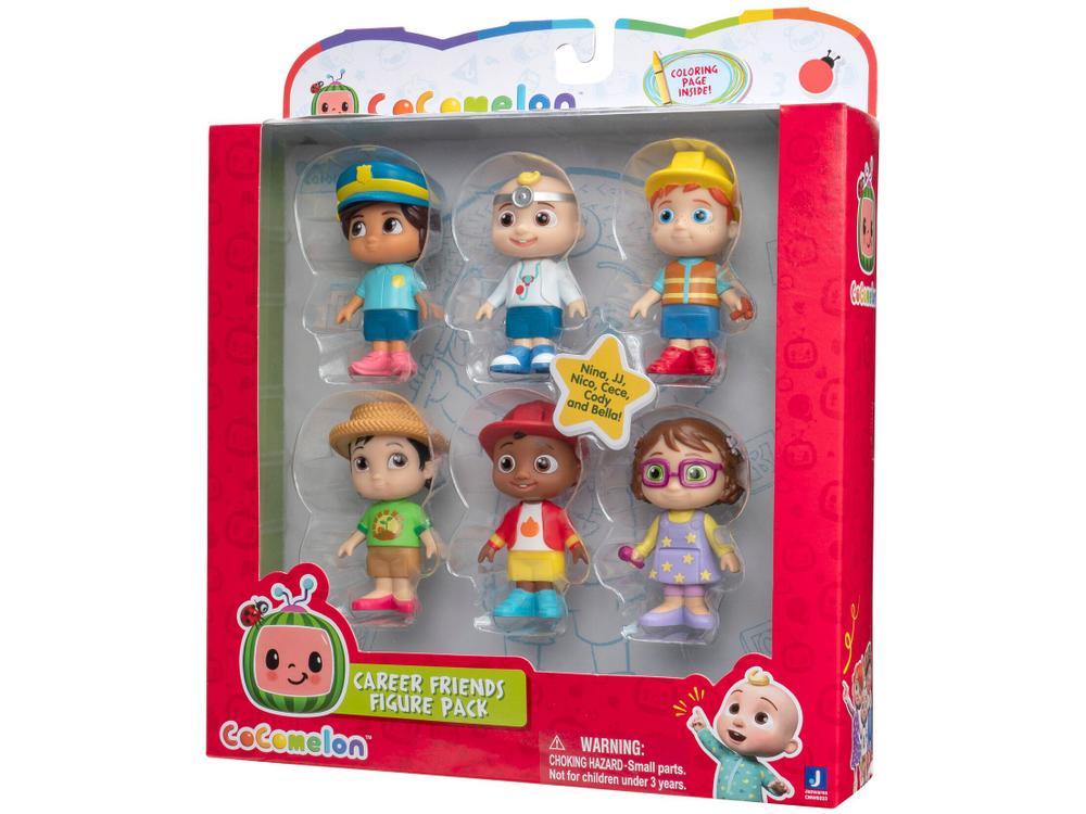 Mini Figura Cocomelon Profissões Candide - 12