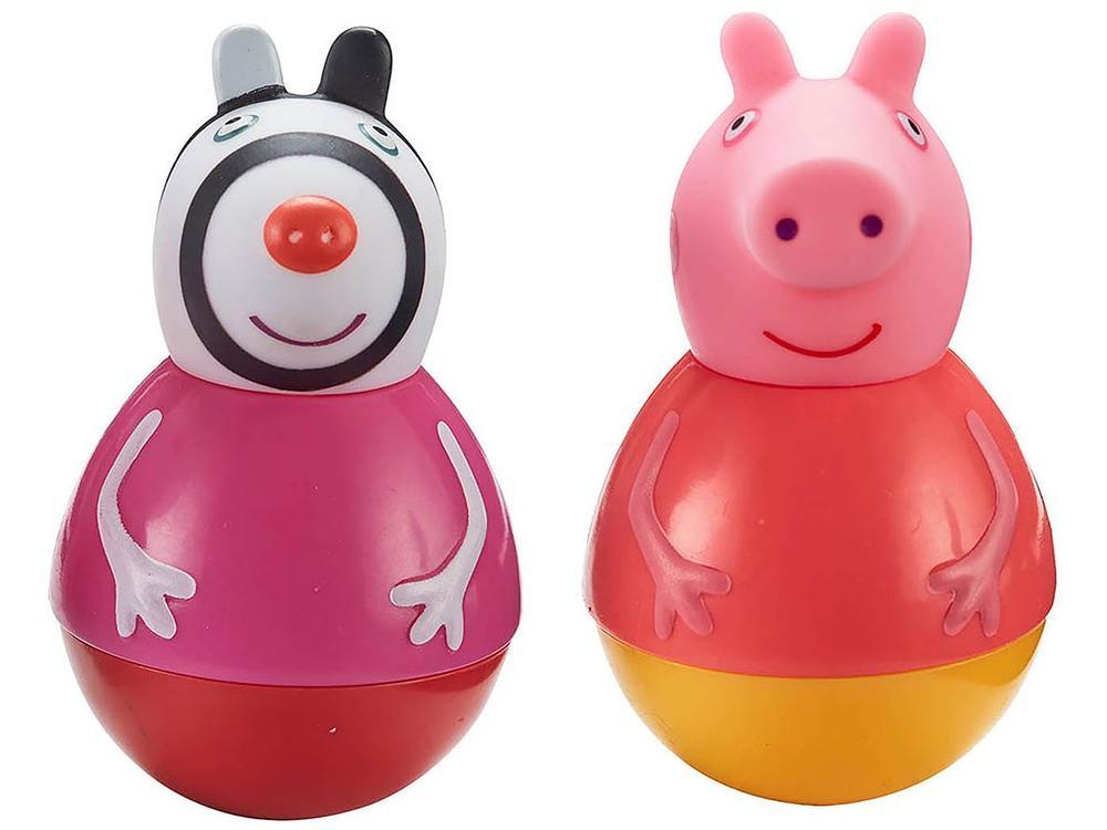 Boneco Peppa Pig Weebles 7cm 2 Unidades - 5