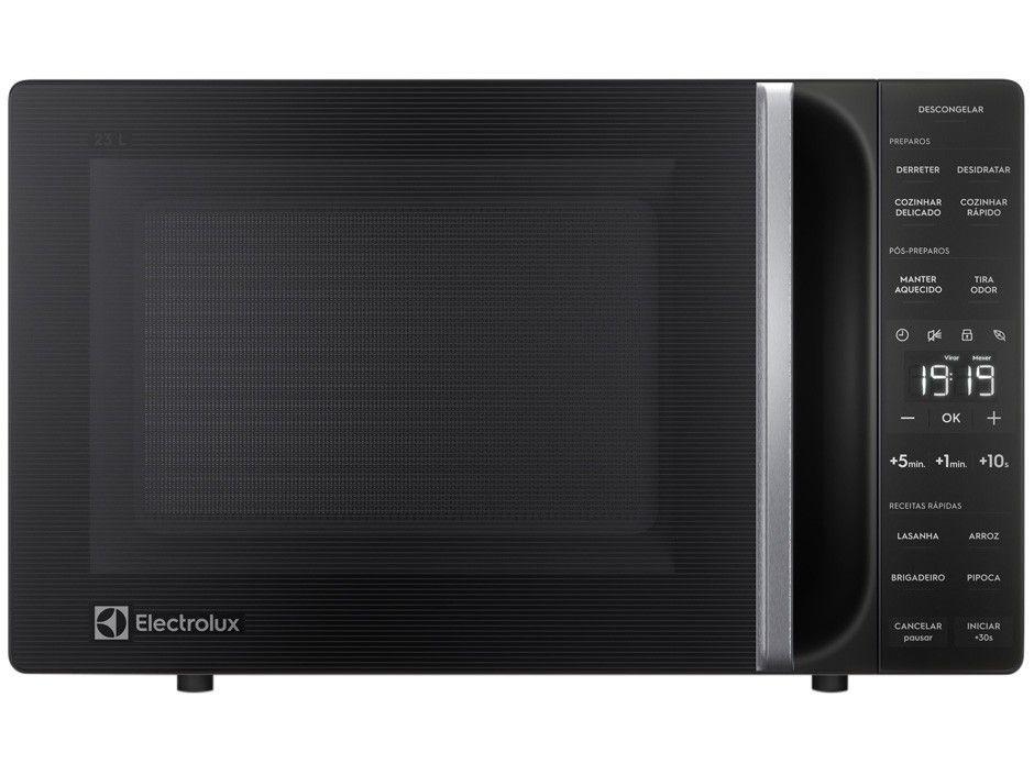 Micro-ondas Electrolux 23L Preto Efficient - 1