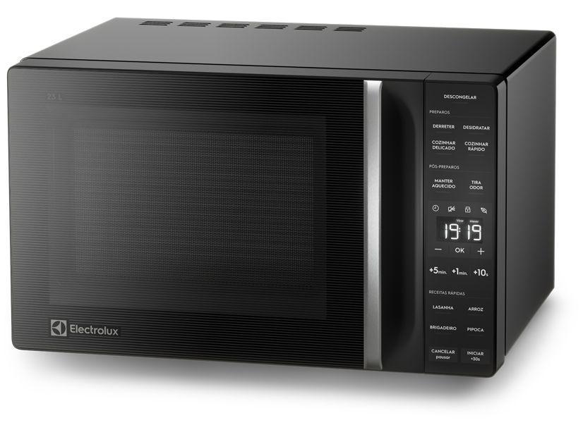Micro-ondas Electrolux 23L Preto Efficient - 4