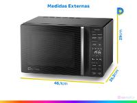 Micro-ondas Electrolux 23L Preto Efficient - 8