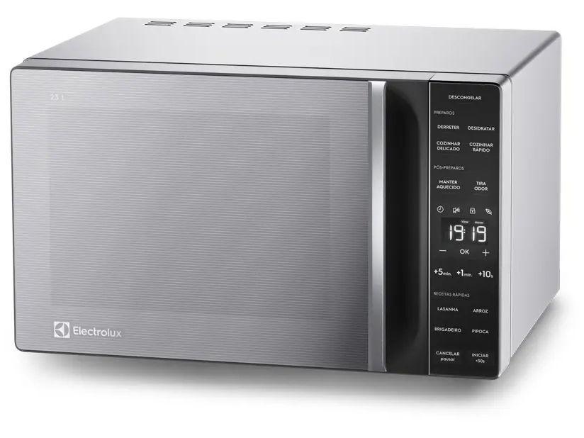 Micro-ondas Electrolux 23L Prata Efficient ME23S - 5