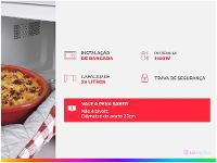 Micro-ondas Electrolux 23L Prata Efficient ME23S - 2