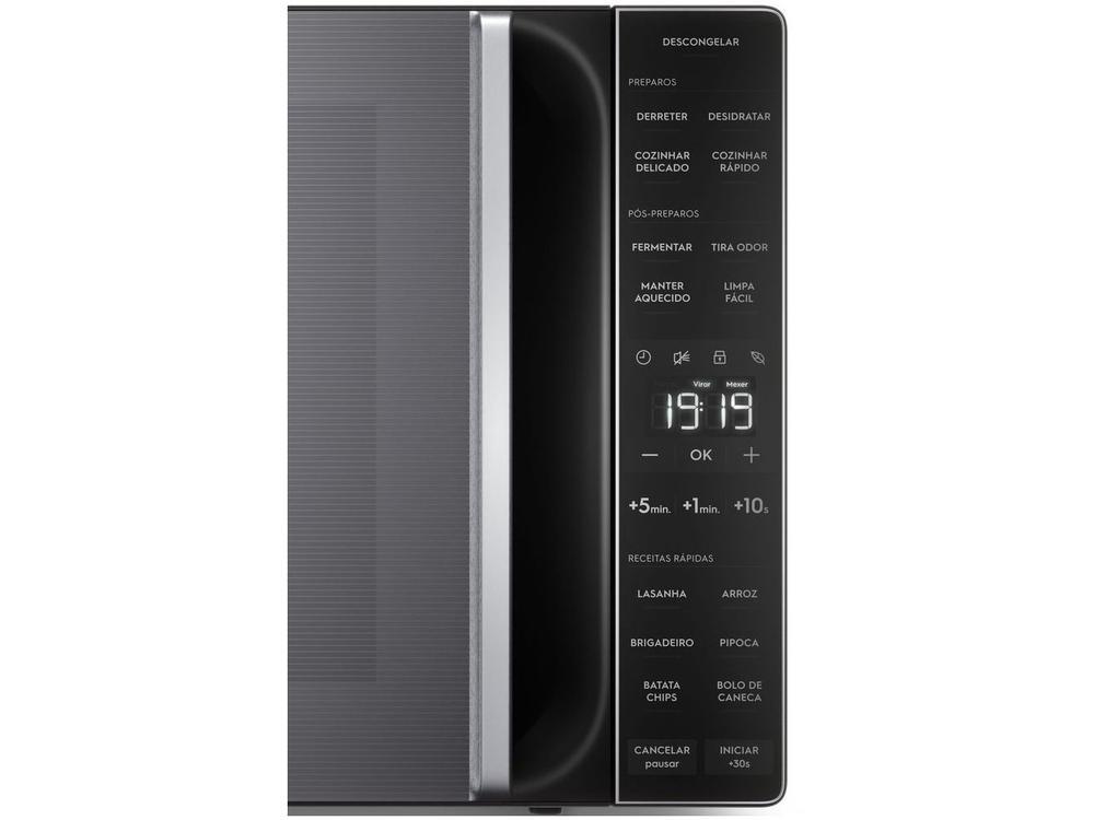 Micro-ondas Electrolux 36L Prata e Preto Espelhado Efficient ME36S - 5