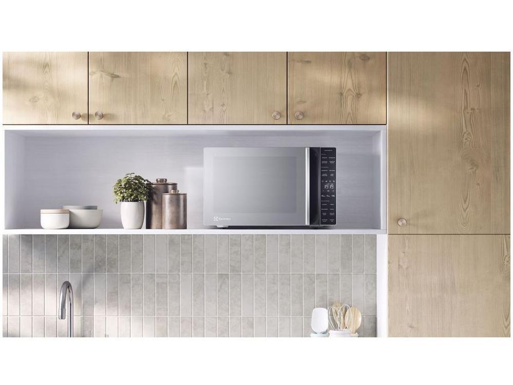 Micro-ondas Electrolux 36L Prata e Preto Espelhado Efficient ME36S - 7