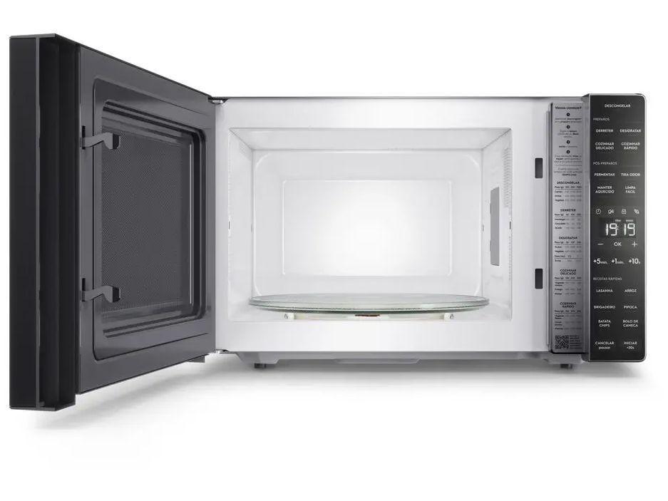 Micro-ondas Electrolux 36L Prata e Preto Espelhado Efficient ME36S - 3