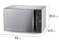 Micro-ondas Electrolux 36L Prata e Preto Espelhado Efficient ME36S - 2