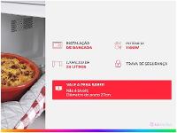 Micro-ondas Electrolux 23L Prata Efficient ME23S - 2