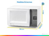 Micro-ondas Electrolux 23L Branco - 8