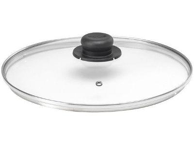 Tampa de Panela de Vidro e Inox Multiflon 22cm