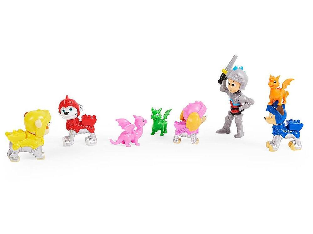 Mini Figura Patrulha Canina Cavaleiros de Resgate - 4