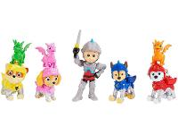 Mini Figura Patrulha Canina Cavaleiros de Resgate - 1