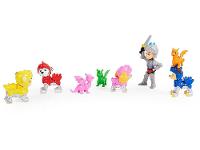 Mini Figura Patrulha Canina Cavaleiros de Resgate