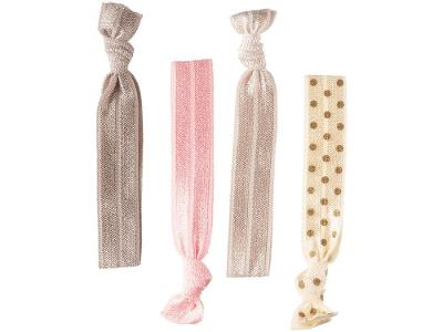 Elástico de Cabelo 4 Unidades Lanossi Hair Ties Ballet