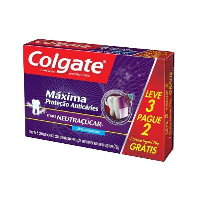 Creme Dental Colgate Máxima Proteção Anticáries
