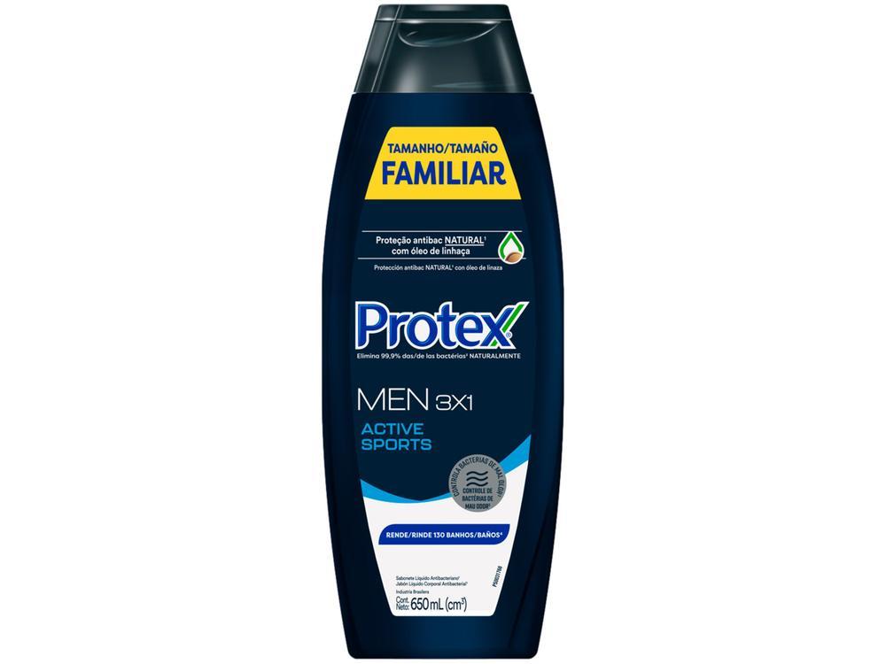 Sabonete Líquido para o Corpo Protex Men 3x1 - 1