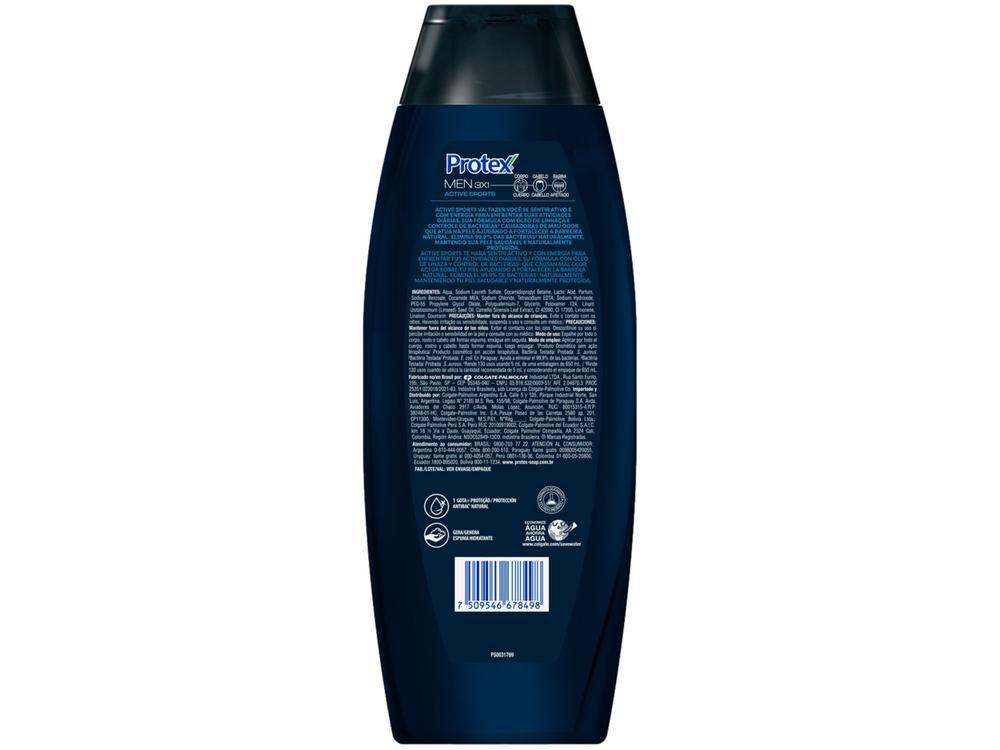 Sabonete Líquido para o Corpo Protex Men 3x1 - 2