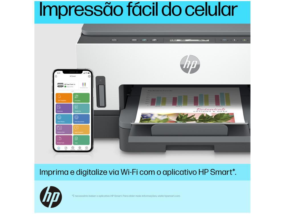 Impressora Multifuncional HP Smart Tank 724 Wi-Fi - 15