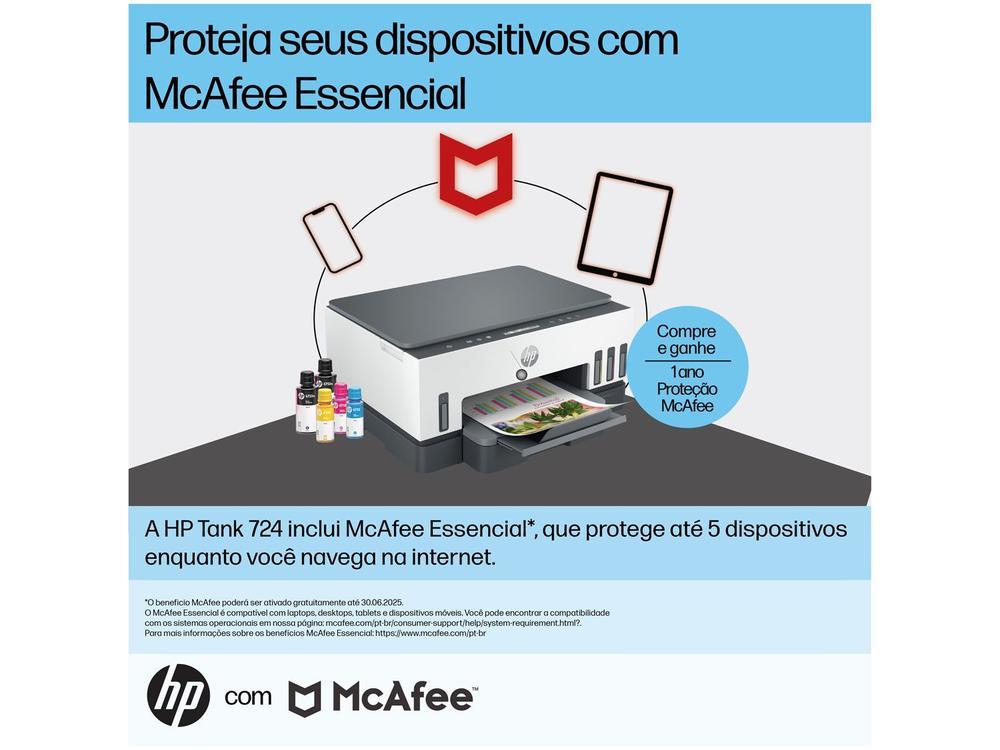 Impressora Multifuncional HP Smart Tank 724 Wi-Fi - 17