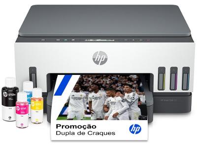 Impressora Multifuncional HP Smart Tank 724 Wi-Fi
