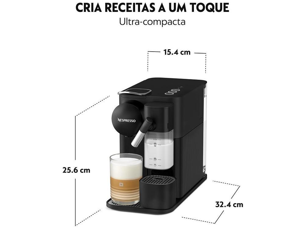Cafeteira Espresso Nespresso Lattissima One Preto - 4