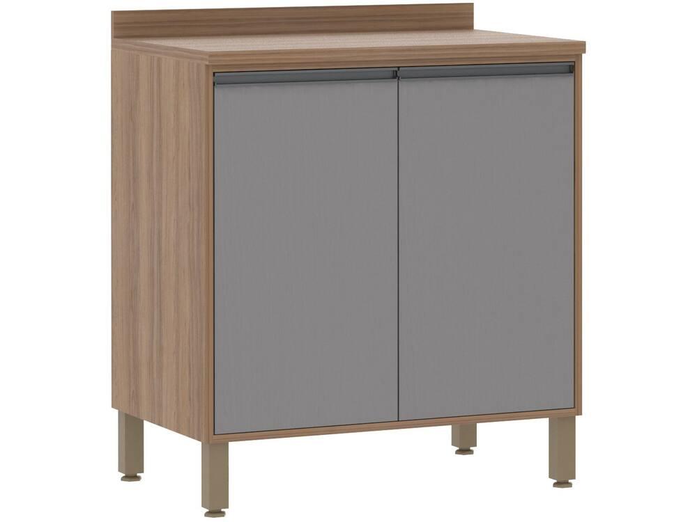 Armário de Cozinha Completa Luciane Parma com Balcão para Pia 8 Portas - 6