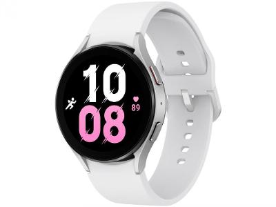Smartwatch Samsung Galaxy Watch5 BT 44mm Prata 16GB Bluetooth