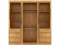 Guarda-roupa Casal com Espelho 4 Portas 6 Gavetas Araplac Sofia - 7