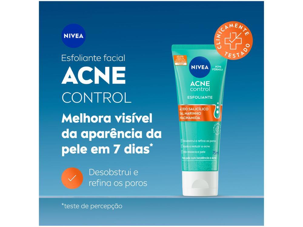 Gel Esfoliante Facial Nivea Acne Control 75ml - 2
