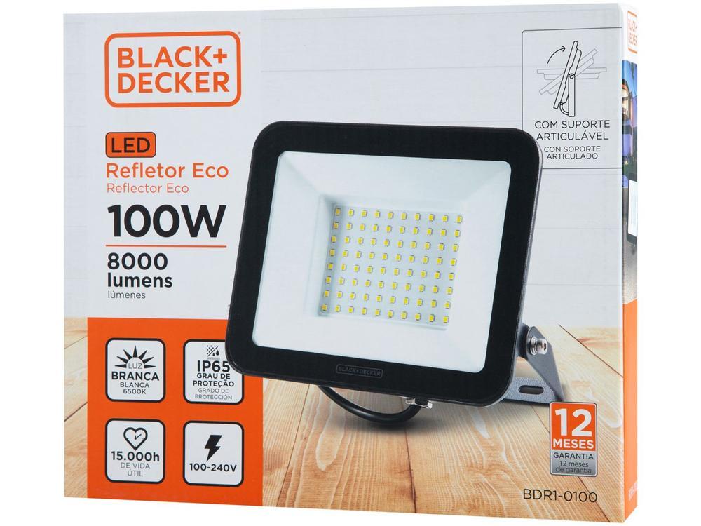 Refletor LED SMD 100W 6500K Branca - 7