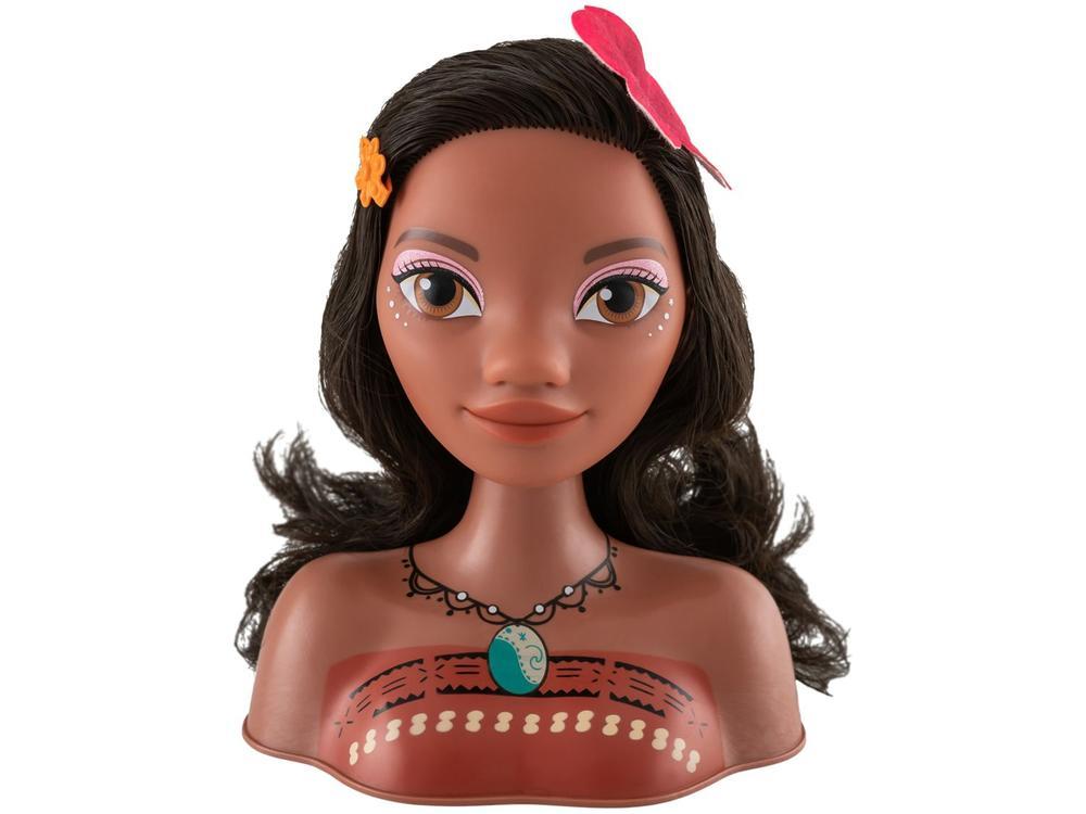 Boneca Busto Disney Moana com Acessórios Cotiplás - 2