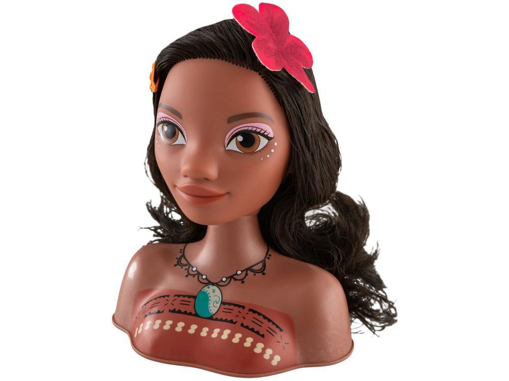 Boneca Busto Disney Moana com Acessórios Cotiplás - 3