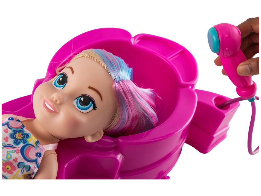 Boneca Rainbow Charmosa Lavatório com Acessórios - 6