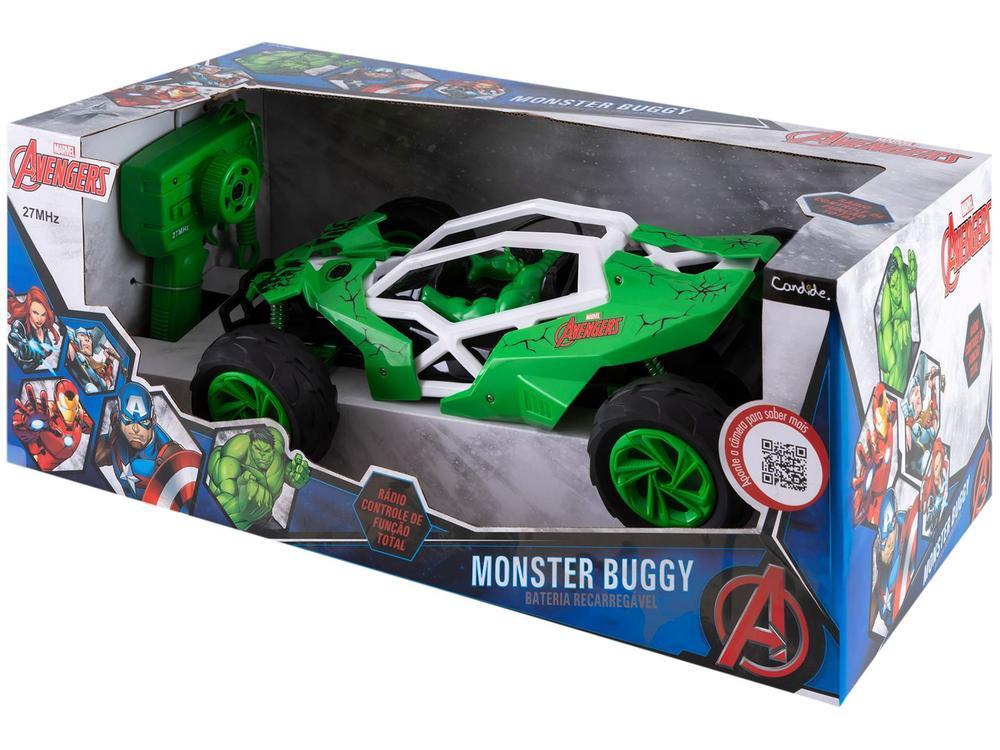 Carrinho de Controle Remoto Avengers Monster Buggy - 8