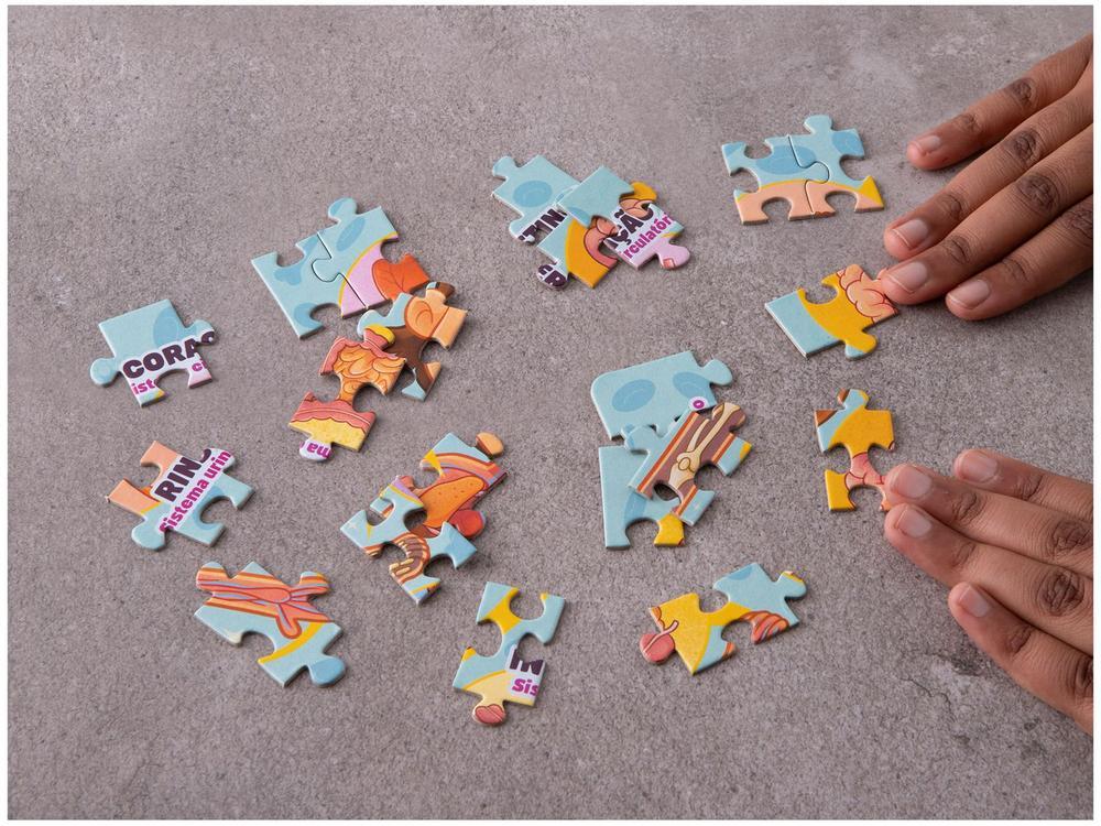 Quebra-cabeça 100 Peças Por Dentro do Corpo Humano - 3