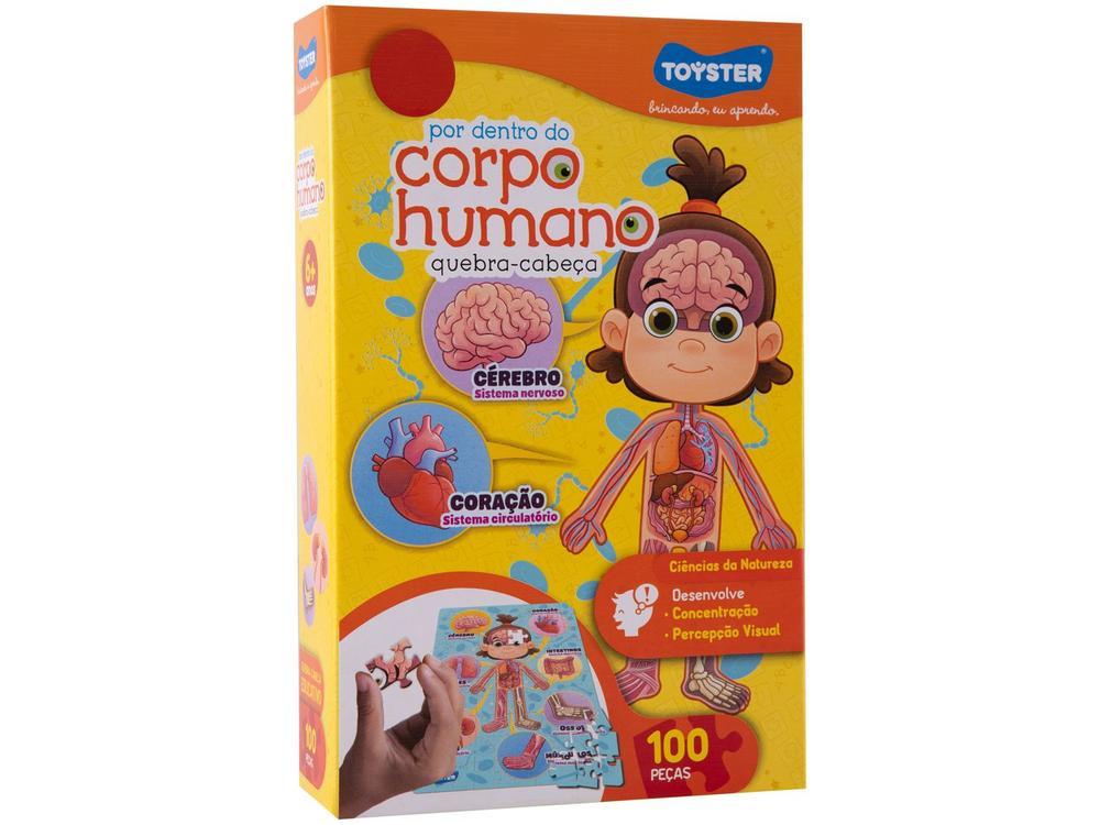 Quebra-cabeça 100 Peças Por Dentro do Corpo Humano - 6
