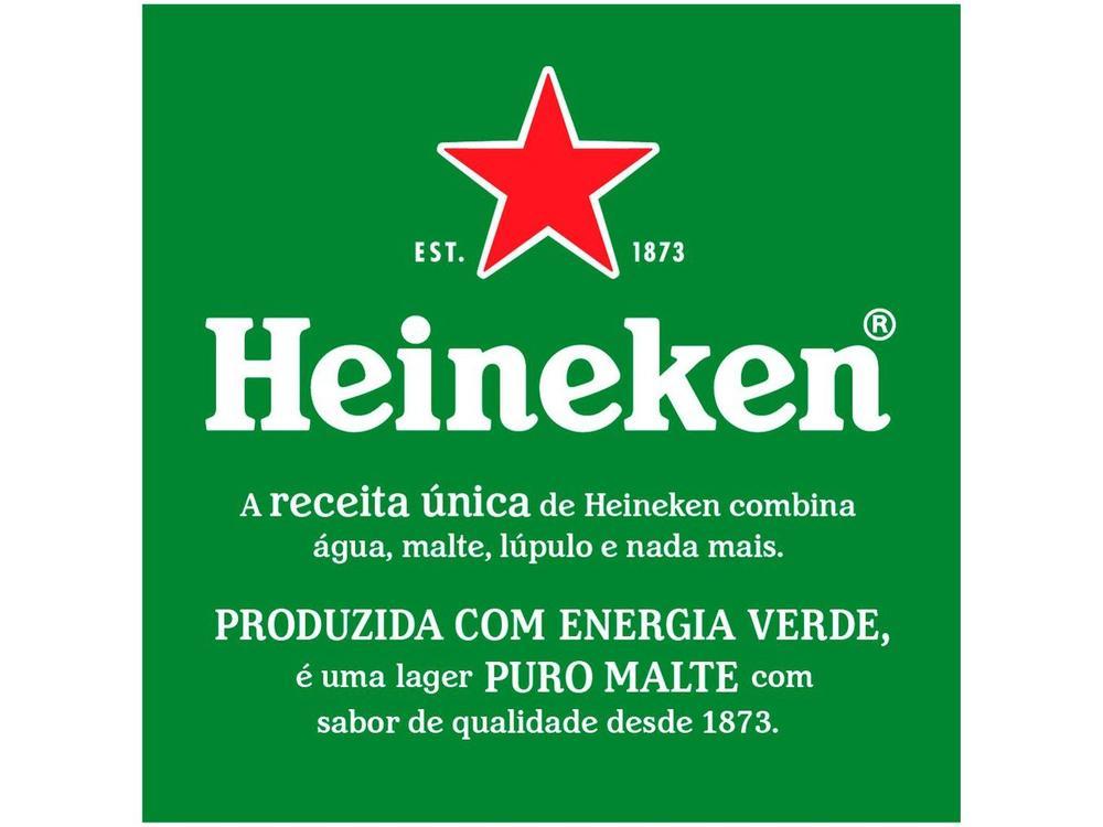 Cerveja Heineken Lata Puro Malte Lager 8 Unidades - 3