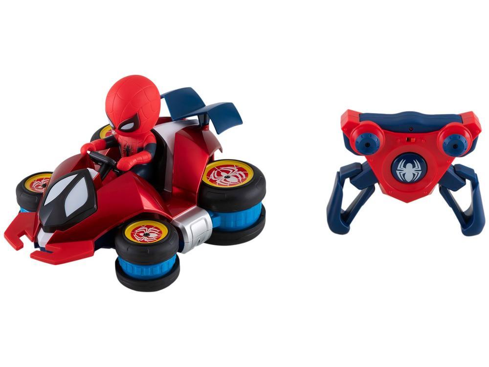 Carrinho de Controle Remoto Spider Man Spin - 1