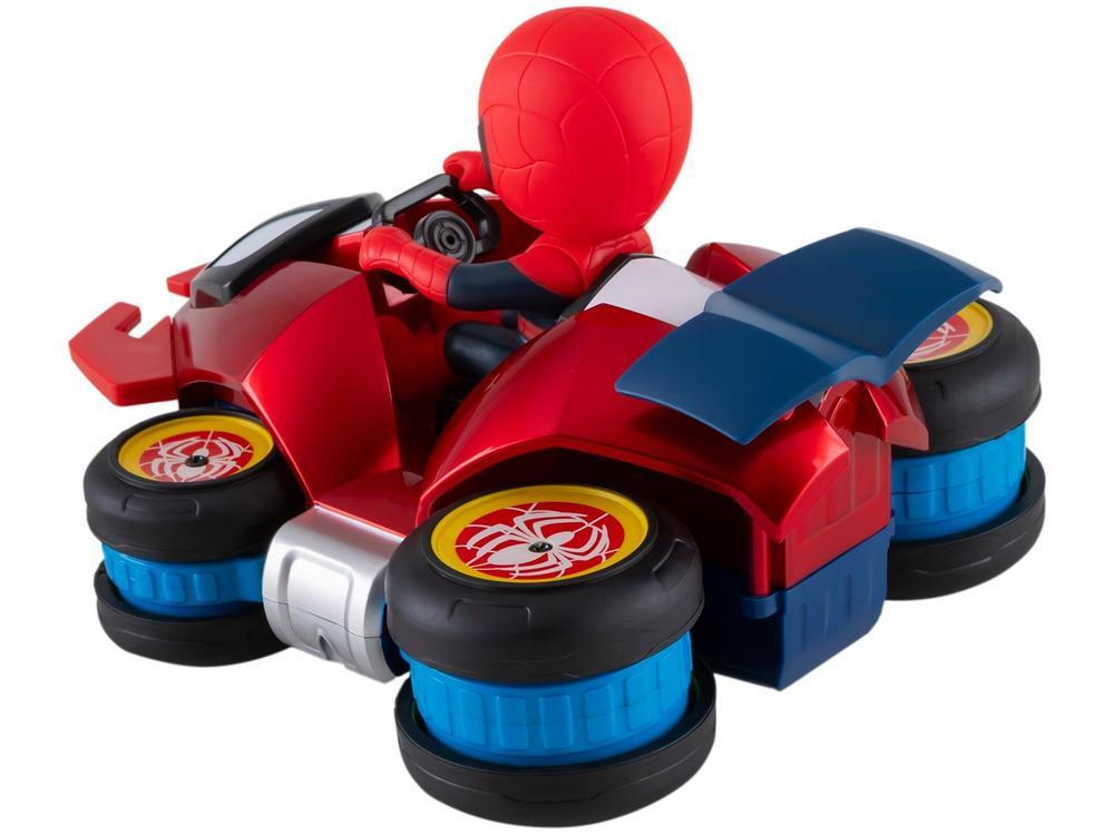 Carrinho de Controle Remoto Spider Man Spin - 4
