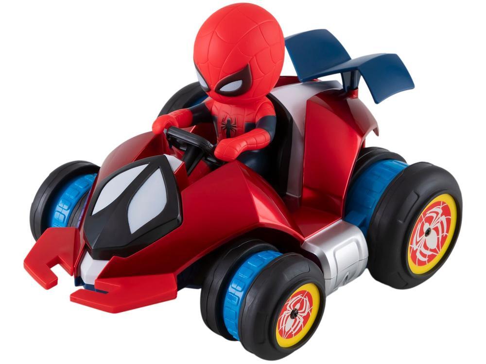Carrinho de Controle Remoto Spider Man Spin - 6