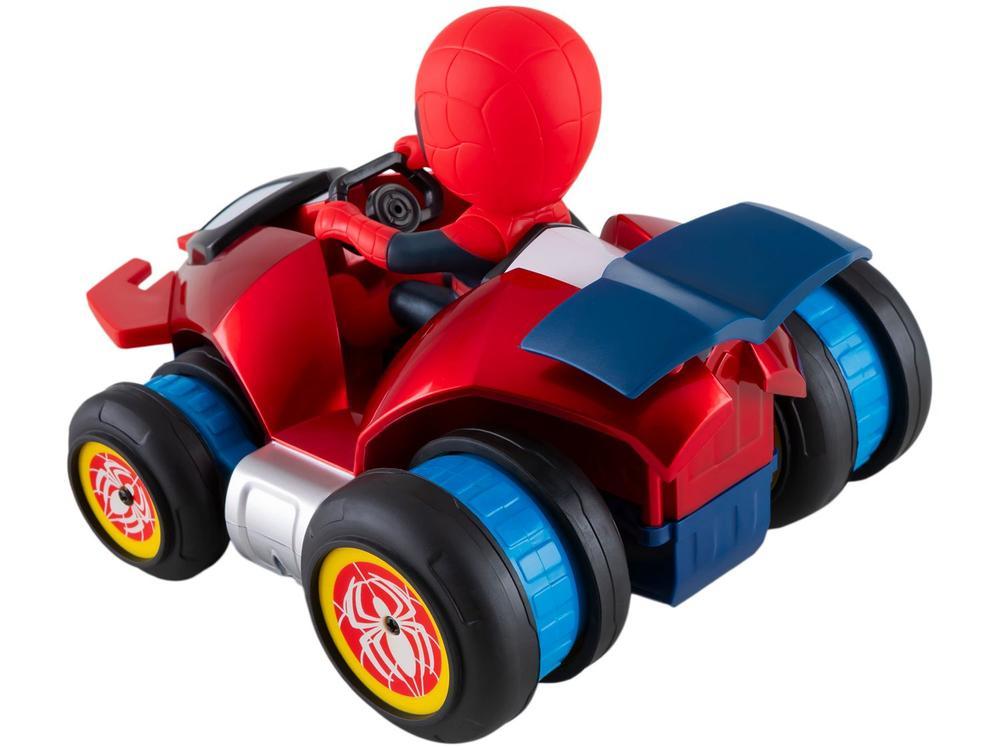 Carrinho de Controle Remoto Spider Man Spin - 7