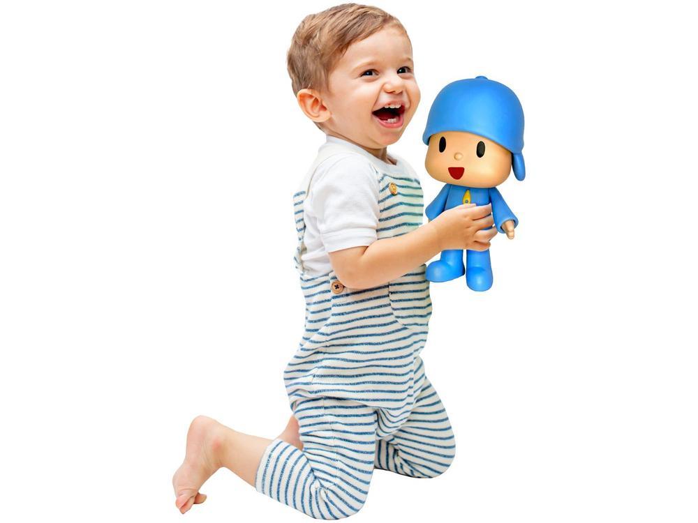 Boneco Pocoyo Rir e Aprender 30cm Cardoso Toys - 11