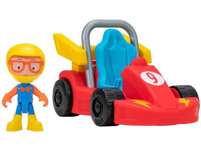 Carrinho de Fricção Blippi Go Kart Racer