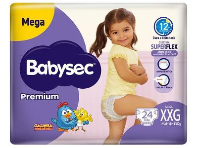 Fralda Babysec Galinha Pintadinha Premium
