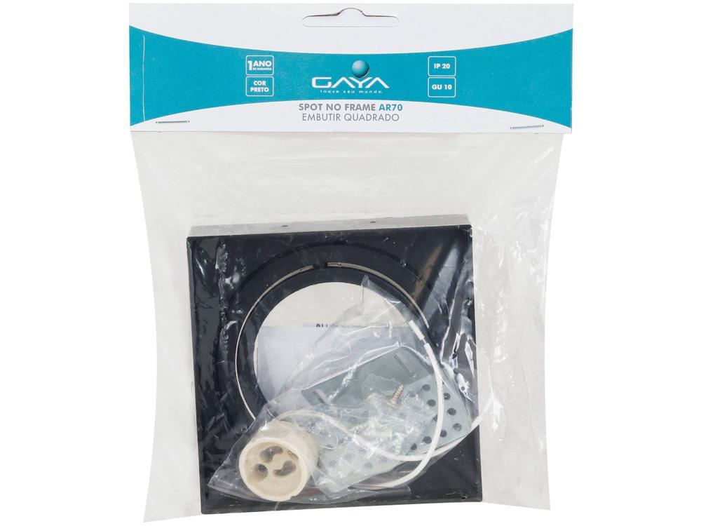 Spot de LED de Embutir Quadrado Gaya Decor - 5