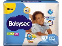Fralda Babysec Galinha Pintadinha Ultrasec Tam. XXG Acima de 13kg 48 Unidades - 1