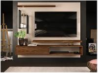 Painel para TV Até 60” DJ Móveis New Greco 2 Prateleiras - 6