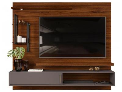 Painel para TV até 60” DJ Móveis New Greco 2 Prateleira