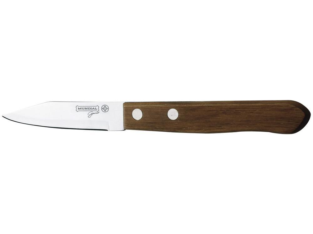 Faca para Legumes Mundial Inox 3” Wood 1530-3 - 1