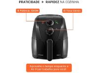 Air Fryer Mondial AFN-40-BF Preta com Timer - 9